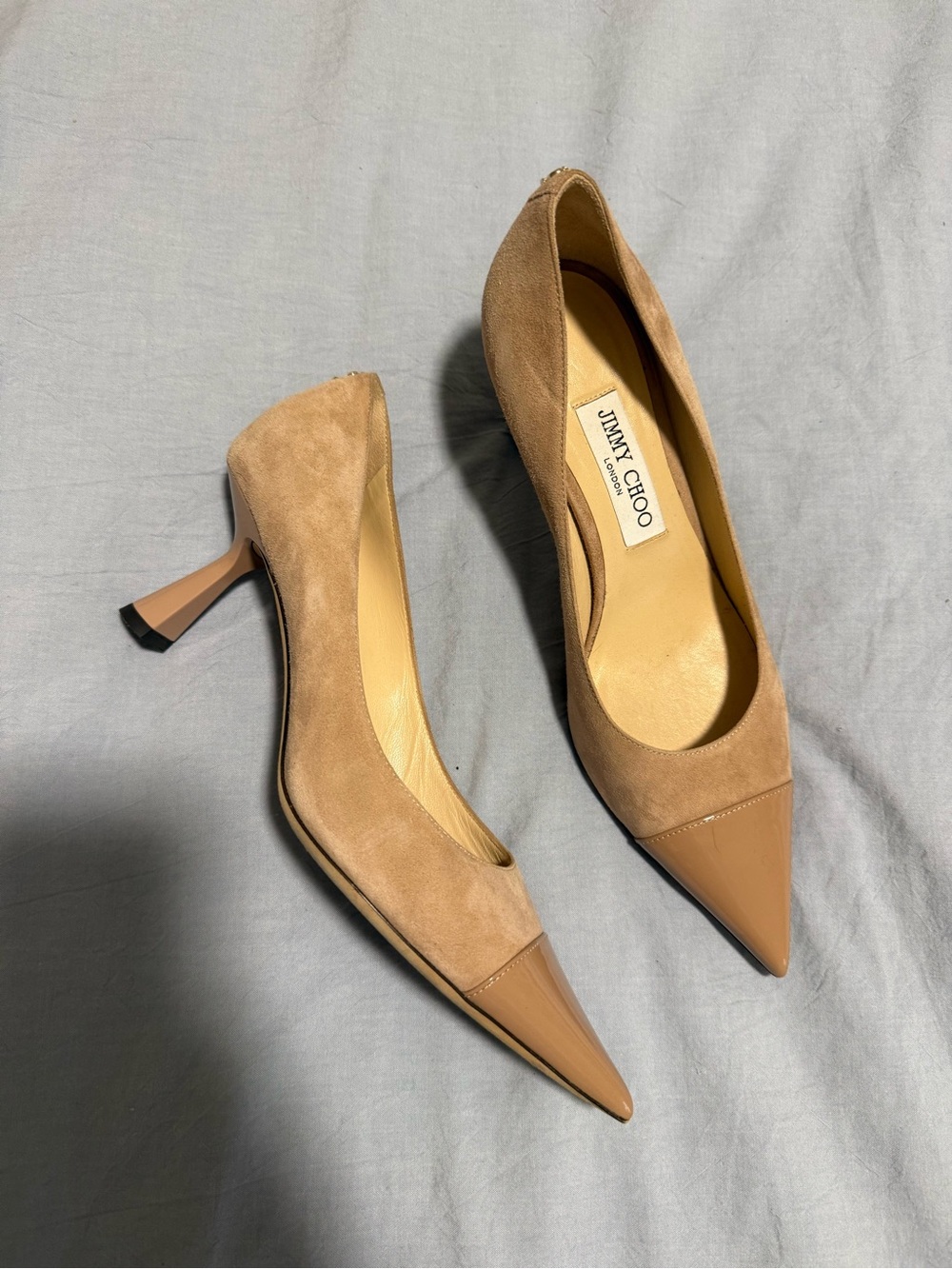 Jimmy Choo Rene 65 Pointed Toe Pumps - Picture 3 of 4